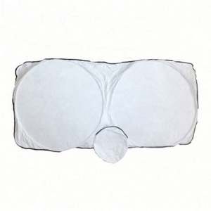 Parasol de Papel Promocional con Logotipo Personalizado Impreso en Tyvek para Automóvil - Product Image 1