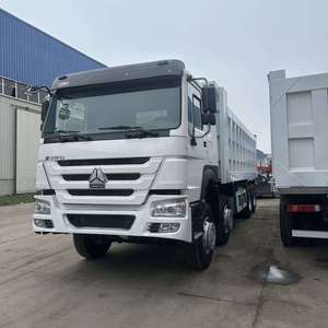 Camión Volquete Usado HOWO 371hp 8X4 Euro 2 con Motor Diésel Weichai para Minería y Construcción - Product Image 1