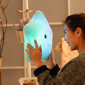 Cuscino luminoso stella a cinque punte peluche luminoso giocattolo per bambini scintillio cuscino morbido a forma di stella per bambini - Product Image 3