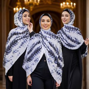 Nuevo Estilo Popular en Malasia, Chal Largo Étnico de Chifón con Estampado Digital para Mujer, Hijabs Musulmanes, Pañuelo para la Cabeza YHK0028 - Product Image 3