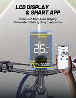 Bicicleta Eléctrica Urbana para Adultos ONESPORT de 250W 36V con Batería de Litio, Pedales Incluidos, Resistente al Agua IP54, Cuadro de Aluminio, Frenos de Disco Hidráulicos, 7 Velocidades