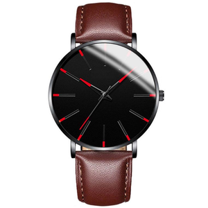 นาฬิกาควอตซ์ของผู้ชายเข็มสีน้ำเงินของใช้ในครัวเรือน - Product Image 5