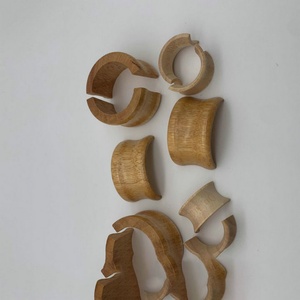 Woodwork Processing Black Walnut Crafts Carved Wood Accessories Wooden Tabletop Ornaments Wood Base - Product Image 3