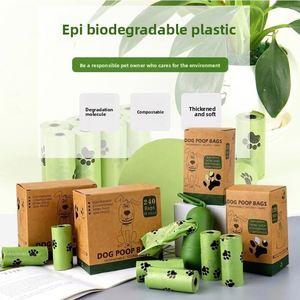 Eco-Friendly Biodegradable Thickened Leak-Proof <b>Pet</b> Dog Poop Waste Bags with Dispenser - Product Image 2
