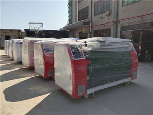 Presse à chaud grand format 1900 mm avec rouleau de calendrier, équipement de transfert thermique pour textile, machine de sublimation avec alignement automatique des couvertures - Product Image 3