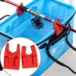 Juego de organizadores de pesca Richsea, cubo para cebo de EVA con soportes para cañas de spinning, equipo de pesca para exteriores - Product Image 1