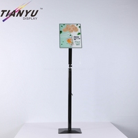 Support de table en métal ultra fin, boîte à lumière led, pour affichage de menu publicitaire, A1 A2 A3 A4, nouveau produit