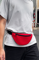 Sac banane personnalisé avec logo sur mesure, en polyester, vente en gros, fabricant OEM, pour le voyage
