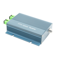 Récepteur optique passif mini HZY-0303PWD avec WDM FTTH en alliage de zinc -8~0dBm 45-1003MHz