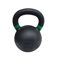 Meilleures ventes 4-56kg Kettlebell en fonte enduite pour l'haltérophilie Kettlebell en fonte