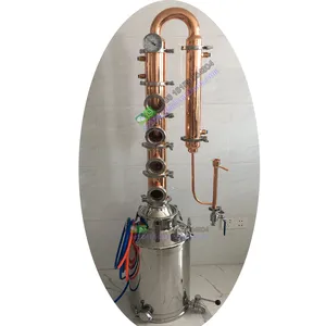 Electric heating Reflux column Home alcohol Moonshine Distiller for Gin Vodka Whiskey distillery