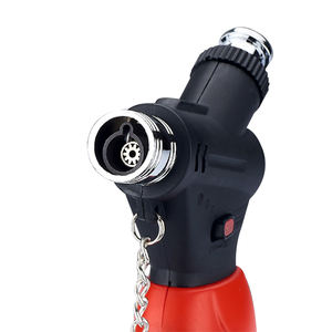 Hot Design Vente Mini Vente en Gros Logos Personnalisés Rechargeables BBQ Jet Torche Briquet avec Couvercle Sûr Écologique Coupe-Vent Cadeaux - Product Image 2