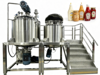 Ensemble complet de machines de mélange industrielles, homogénéisateur à cisaillement élevé pour l'utilisation dans les usines de mayonnaise alimentaire