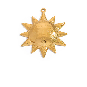 Pendentifs en résine en forme de flamants roses mignons en acier inoxydable plaqué or 18 carats, accessoires de bijoux DIY pour femmes - Product Image 4