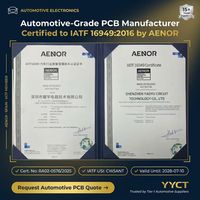 Servicio Integral de Fabricación de PCB para Placas de Control de ECU Automotrices, Ensamblaje de PCBA, Material Base FR-4, Pruebas AOI, Personalizado, IATF16949