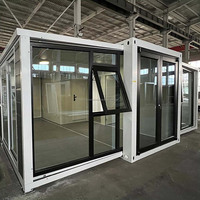 Maison modulaire préfabriquée extensible à double aile de 20 pieds pour une vie moderne