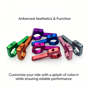 Soportes de Montaje de Aluminio Mecanizados por CNC de Precisión, Acabado Anodizado Multicolor - Product Image 6