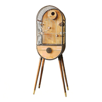 Maison de luxe moderne pour oiseaux, grande volière intérieure spacieuse, cage architecturale unique pour perroquets et calopsites