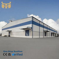 Edificio de Almacén de Estructura de Acero Ligero de Diseño Personalizado en China con Servicios de Soldadura, Construcción Rápida, Resistente a la Lluvia y al Viento