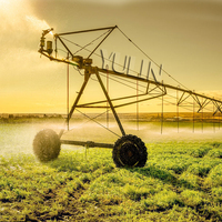 2024 vente d'usine système d'irrigation à pivot central à vendre avec Machine d'irrigation agricole à pivot d'énergie solaire