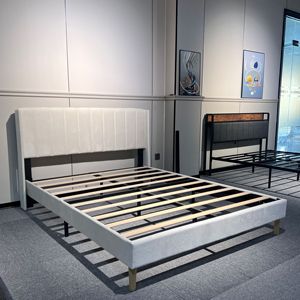 <span class=keywords><strong>Lit</strong></span> en tissu avec bon design <span class=keywords><strong>pas</strong></span> <span class=keywords><strong>cher</strong></span> precemetal lits framemetal superposé jardin surélevé jardin <span class=keywords><strong>cadre</strong></span> matelas base <span class=keywords><strong>de</strong></span> <span class=keywords><strong>lit</strong></span> en métal - Product Image 2