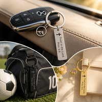 Porte-clés personnalisé en alliage de zinc, vente en gros, motif fleur, signe du zodiaque, logo de football, logo de voiture, design moderne et minimaliste, forme polyvalente
