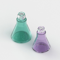Bouteille conique élégante bouteille d'emballage cosmétique 30ml super grande capacité apparence transparente bouteille d'emballage cosmétique