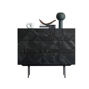 AOMISI <span class=keywords><strong>CASA</strong></span> <span class=keywords><strong>meuble</strong></span> TV en bois noir de style moderne présentoirs <span class=keywords><strong>console</strong></span> de luxe <span class=keywords><strong>meuble</strong></span> TV mural meubles nordiques en bois massif - Product Image 1