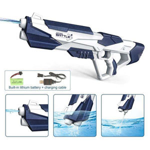 مسدس بخاخ مياه آلي كهربائي كبير خيال علمي يستخدم في التخديد مسدس بخاخ الماء طويل المدى ألة تفريغ آلية بالكامل بندقية بخاخ ماء لعبة بندقية بخاخ ماء - Product Image 6