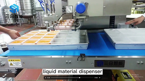 Déposant à plusieurs pistons Applicable aux gâteaux, au pain, aux desserts à la mousse, aux choux <span class=keywords><strong>et</strong></span> à d'autres produits pour le remplissage quantitatif - Product Image 6