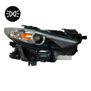 Conjunto de Faros LED de Alta Calidad, Versión Original, para <span class=keywords><strong>Mazda</strong></span> <span class=keywords><strong>3</strong></span> Hatchback 2019-2021 (EE. UU.), con Señal de Giro de Plástico - Product Image 1