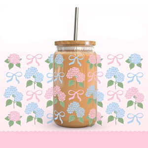 Vaso de Vidrio Libbey de 16 oz para el Día de la Madre, con Diseño Floral de Mariposa y Mamá, con Impresión por Transferencia, Regalo Perfecto para tu Mamá - Product Image 6