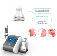 Masseur anti-cellulite professionnel portable à 360 degrés, rouleau à vide amincissant, machine de drainage lymphatique pour le visage, EU/UK
