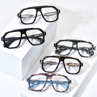 Lunettes en Acétate Borregls pour Femmes 2026 – Nouvelle Monture Pilote de Marque pour Hommes – Lunettes Optiques Épaisses OCTAVIANI
