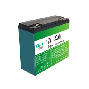Manufacturer YiLink <strong>Battery</strong> High Quality Lifepo4 <strong>Battery</strong> 20ah 12V Lithium <strong>Batteries</strong> - Product Image 2