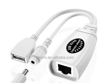 Harga Pabrik Langsung Kabel Adaptor Ekstensi USB RJ45 USB 50m Extender Melalui Cat5/Cat5e/Cat6