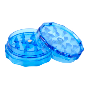 Stock UE 2026 Producto Popular <span class=keywords><strong>Mini</strong></span> Molinillo de Plástico ABS de 40mm Transparente con Forma de Flor de 2 Capas al por Mayor para Uso con Tabaco - Product Image 2