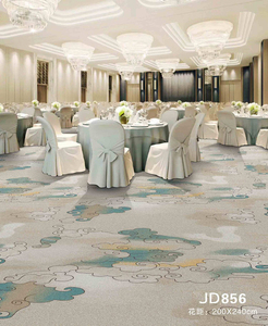 Alfombra de Poliéster Moderna para Hotel y Casino, Diseño Personalizado del Fabricante, Fabricada a Máquina, Impresión Digital, Antiestática, de Pelo Alto - Product Image 6