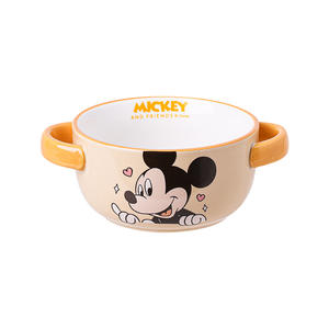 Tazón de Cerámica con Orejas de Mickey Mouse para Niños, Ideal para Comer Arroz, Especial para el <span class=keywords><strong>Desayuno</strong></span> del Bebé, Tazón para Huevos al Vapor para el Hogar - Product Image 5
