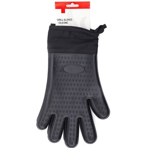 Guantes de silicona para parrilla 33x19cm resistentes al calor para barbacoa y repostería - Product Image 1