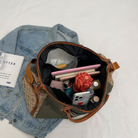 Sac de voyage en toile pour femme avec logo personnalisé, broderie sequin ours en peluche et chat, sac de week-end, vente en gros, monogramme, fabricant OEM