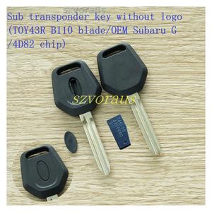 Tasto Sub Transponder senza logo (TOY43R B110 Blade/OEM Subaru G /4 d82 Chip) - Product Image 3