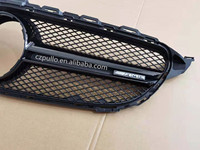 Calandre noire de haute qualité, Grille avant pour Mercedes Benz classe C W205 de 2015 à 2018