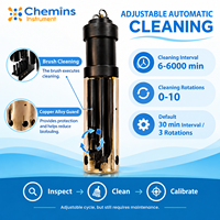 Sonde de surveillance de la conductivité et de la salinité de l'eau de mer MPS-400B, capteur multiparamètre autonettoyant avec protection en alliage de cuivre