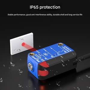 배경 억제 레이저 적외선 스위치가 있는 광학 적외선 반사 광전센서 스루빔 미러 - Product Image 4