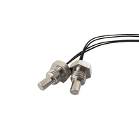 Sonda de Temperatura NTC con Rosca M8 QCZH, 10k-100k B3950, Precisión del 1%, -30~150°C, Modelo CWF-DT103F3950FA240H3E-9 para Electricidad