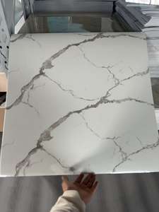 Pannello Murale in <span class=keywords><strong>PVC</strong></span> Effetto Marmo Impermeabile Moderno Adesivo Autoadesivo Fai-da-Te <span class=keywords><strong>Piastrelle</strong></span> da Parete per Bagno e <span class=keywords><strong>Cucina</strong></span> - Product Image 2