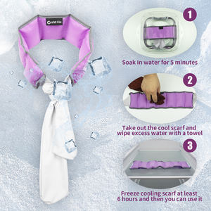 Packs chauds et froids multi-usages pour soulager la douleur, couleur personnalisée, gel de refroidissement instantané, enveloppe de thérapie SAP pour le cou et les épaules - Product Image 3