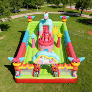 Château gonflable de qualité commerciale <span class=keywords><strong>pour</strong></span> enfants, idéal <span class=keywords><strong>pour</strong></span> les parcs de jeux et les entreprises - Product Image 4