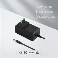 Adaptateur secteur AC/DC à prise US, adaptateur d'alimentation de qualité médicale 5V/2A 5V/3A 9V/1A 9V/1.5A 9V/2A 12V/1A 12V/1.5A 15V/1A 24V/0.5A